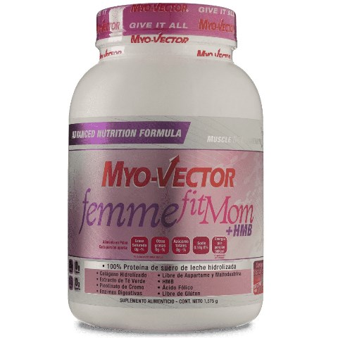 PROTEÍNAS :: PBS MYO-VECTOR FEMME 3 LBS FIT MOM + HMB